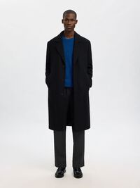 196 STRAIGHT-LEG BROEK, Black, highres