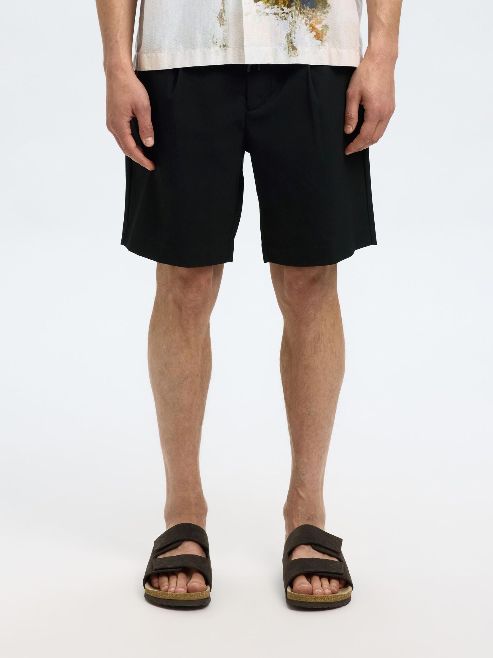 SHORTSIT, Black, highres