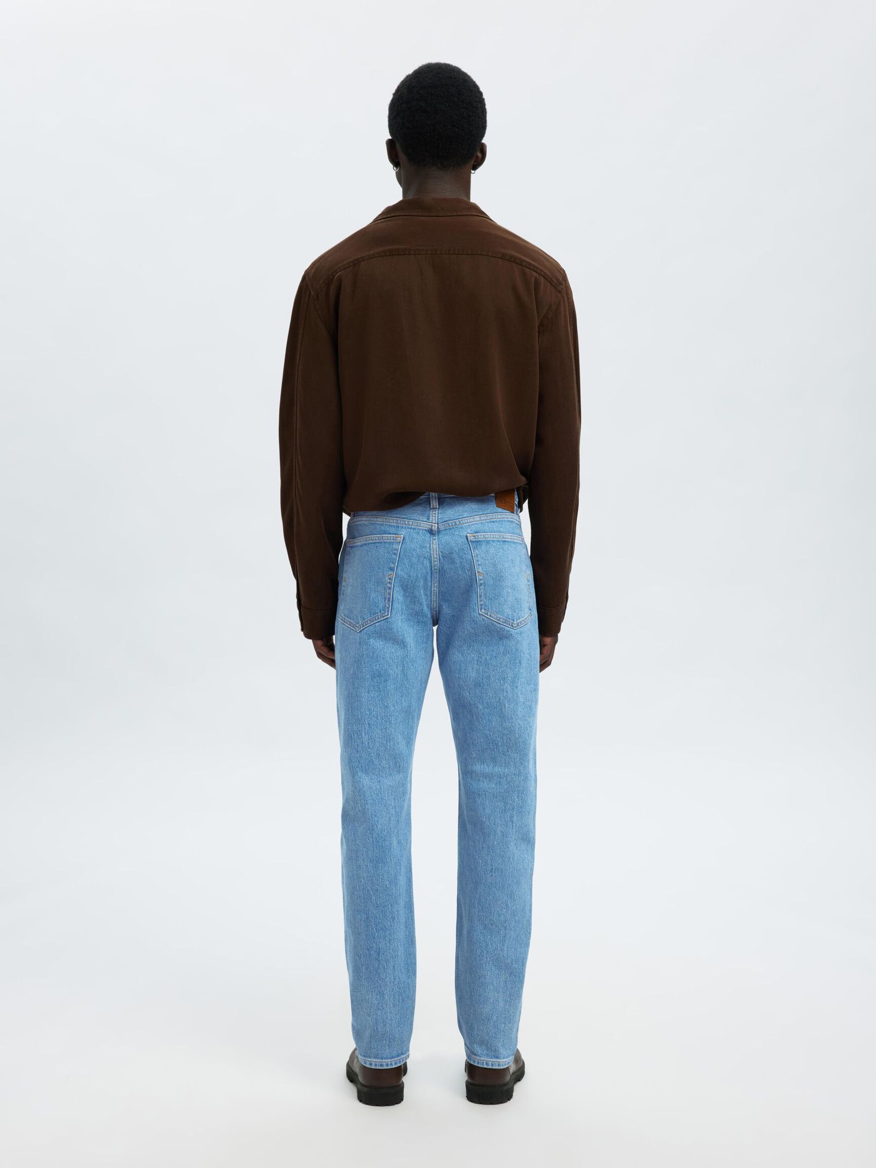175 SLIM FIT JEANS, Light Blue Denim, highres