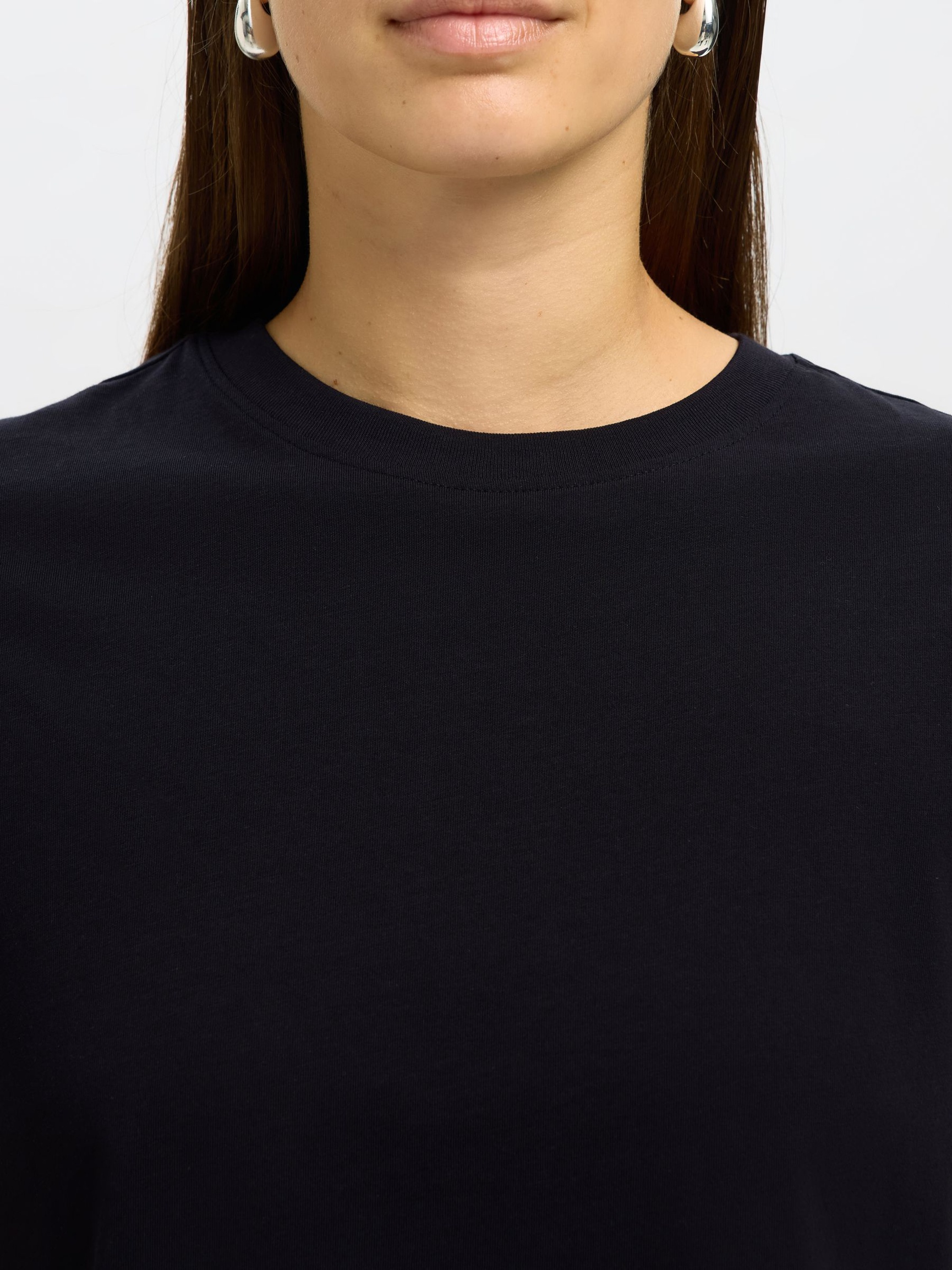 KLASSIEKE T-SHIRT, Black, highres