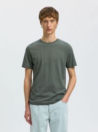 3-PACK COTTON T-SHIRT, Balsam Green, highres