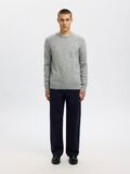 Selected LONG-SLEEVED KNITTED JUMPER, Light Grey Melange, highres - 16086699_LightGreyMelange_005.jpg