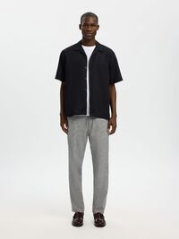 SMAL AVSMALNANDE LINNEBLANDNING BYXOR, Sky Captain, highres