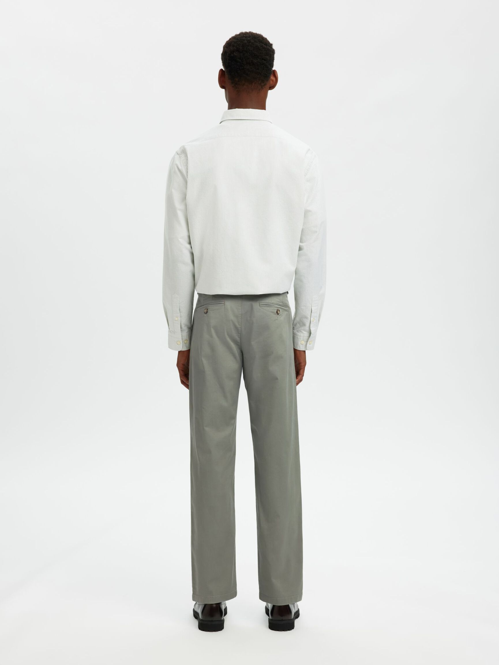 196 STRAIGHT FLEX CHINOS, Vetiver, highres