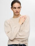 Selected WOOL BLEND KNITTED JUMPER, Birch, highres - 16094355_Birch_1117299_008.jpg