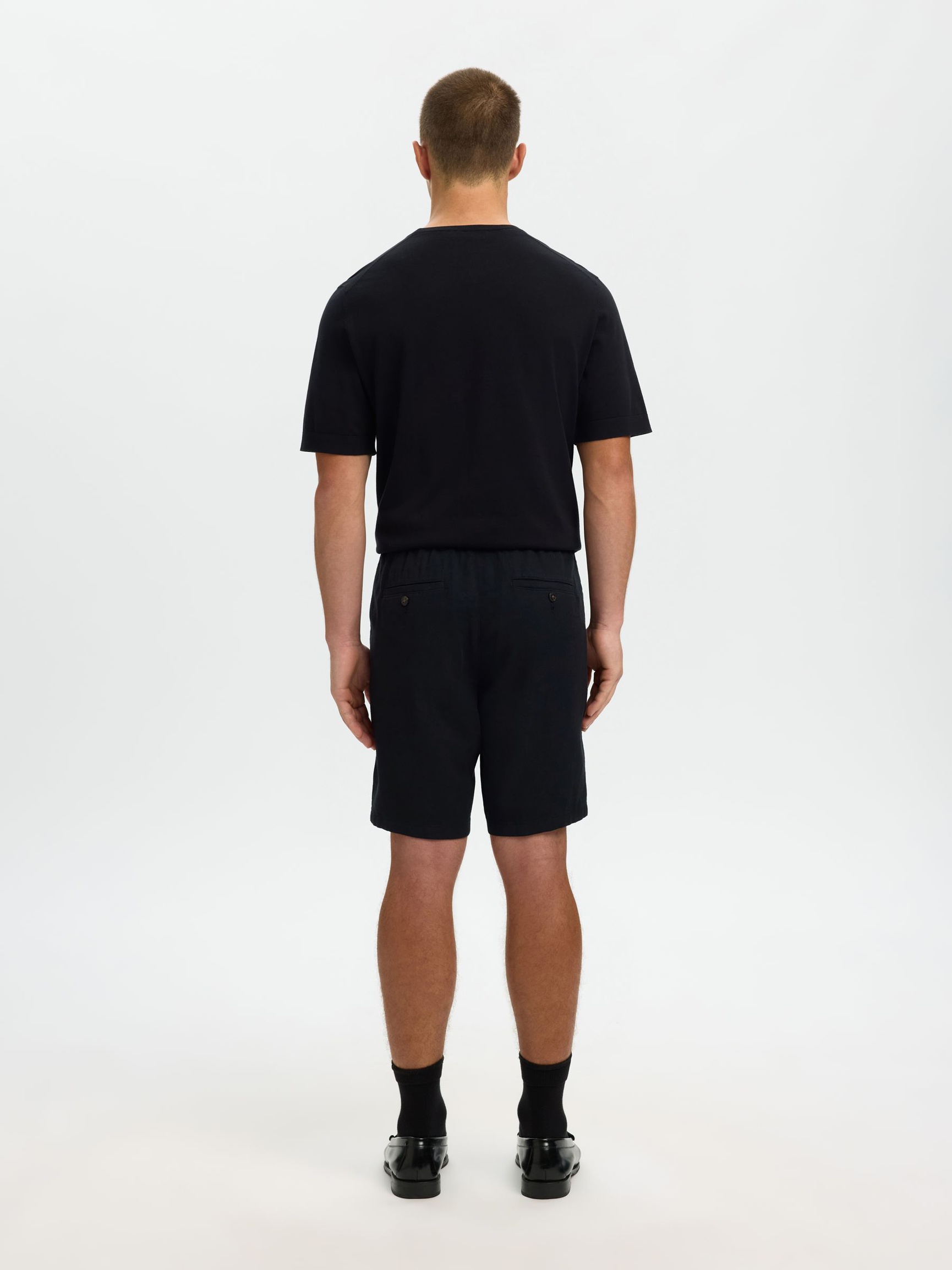 COUPE CONFORT SHORT, Black, highres