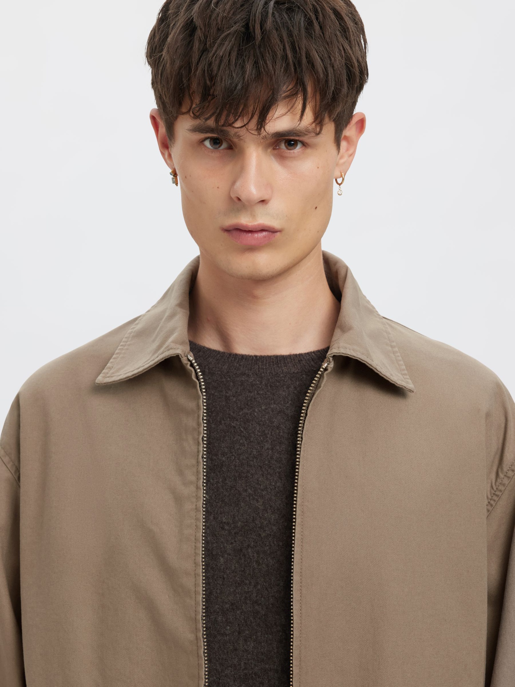 RELAXED FIT JACKET, Bungee Cord, highres