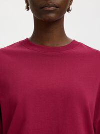 BASIC T-SHIRT IN OVERSIZE, Anemone, highres