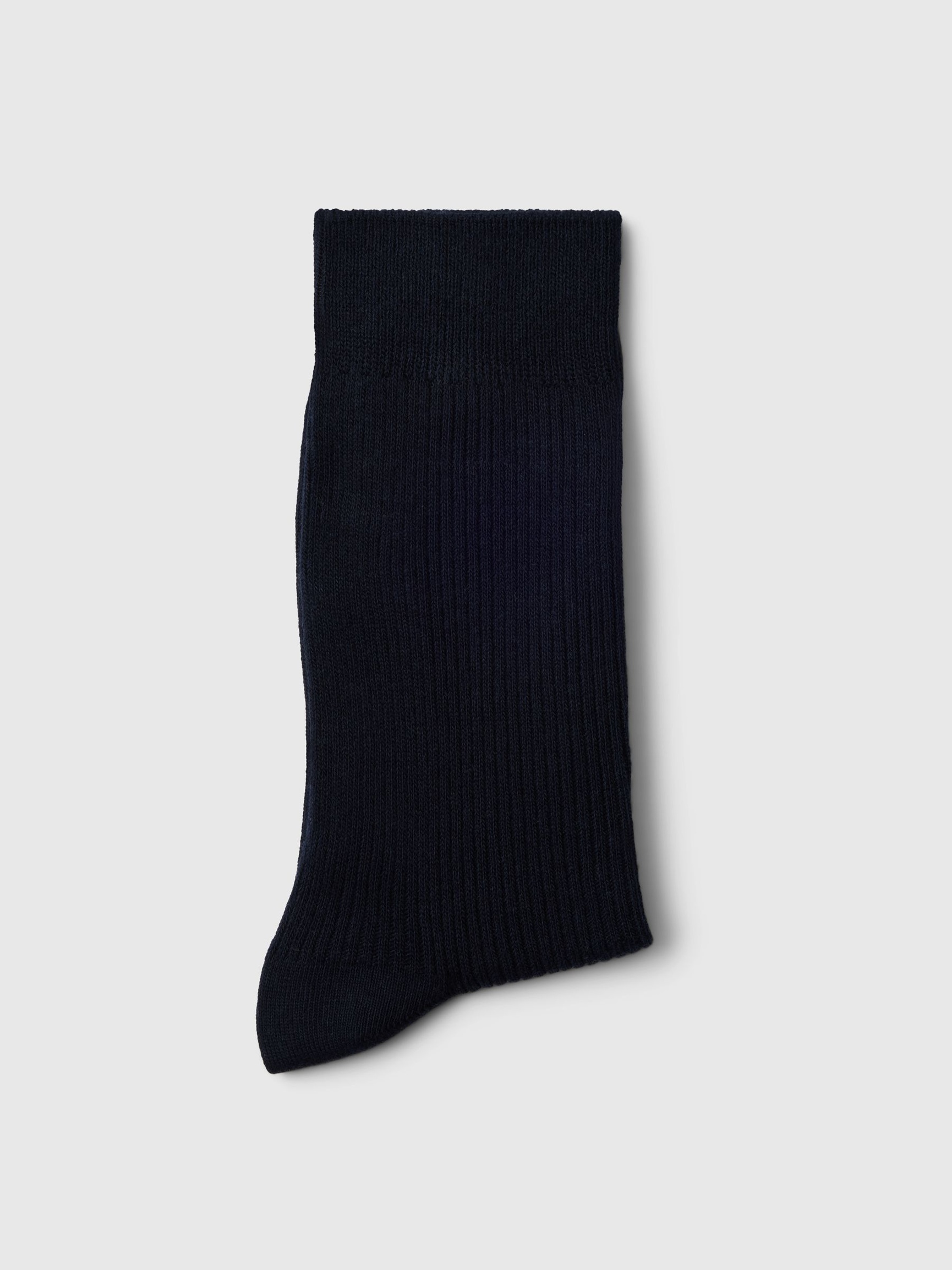 COTTON BLEND SOCKS, Black, highres
