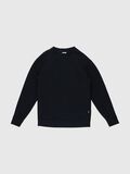 Selected VISKOSBLANDNING SWEATSHIRT, Black, highres - 80000443_Black_001.jpg
