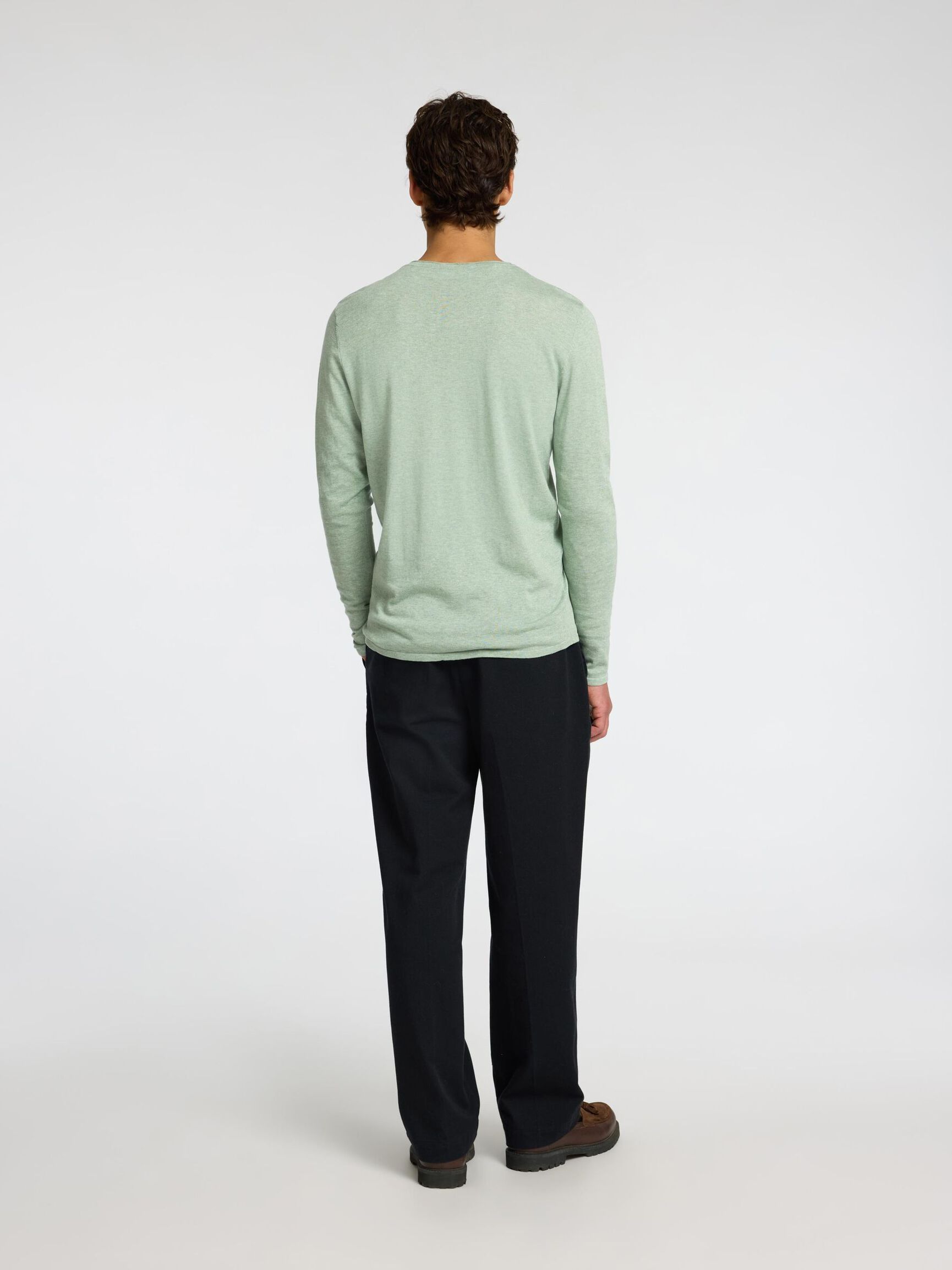 LÅNGÄRMAD TRÖJA, Iceberg Green, highres