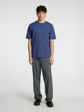 Selected KORTE MOUW RELAXED FIT T-SHIRT, Oceana, highres - 16077385_Oceana_005.jpg