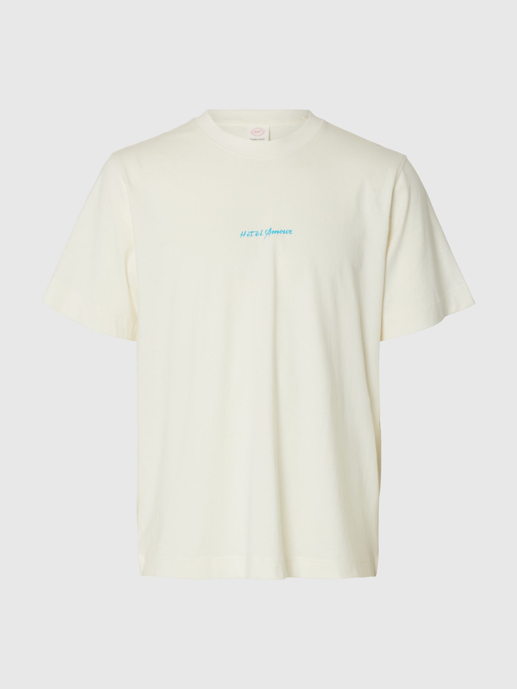 T-SHIRT, Egret, highres
