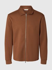 VISCOSE BLEND CARDIGAN, Soft Silt, highres