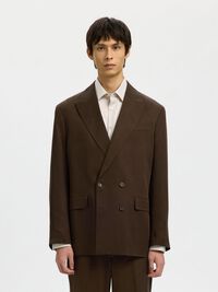 RELAXED FIT ZWEIREIHIGER BLAZER, Delicioso, highres