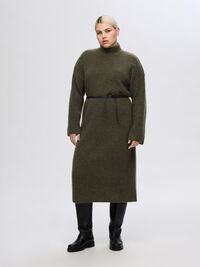 WOOL BLEND MAXI DRESS, Kalamata, highres