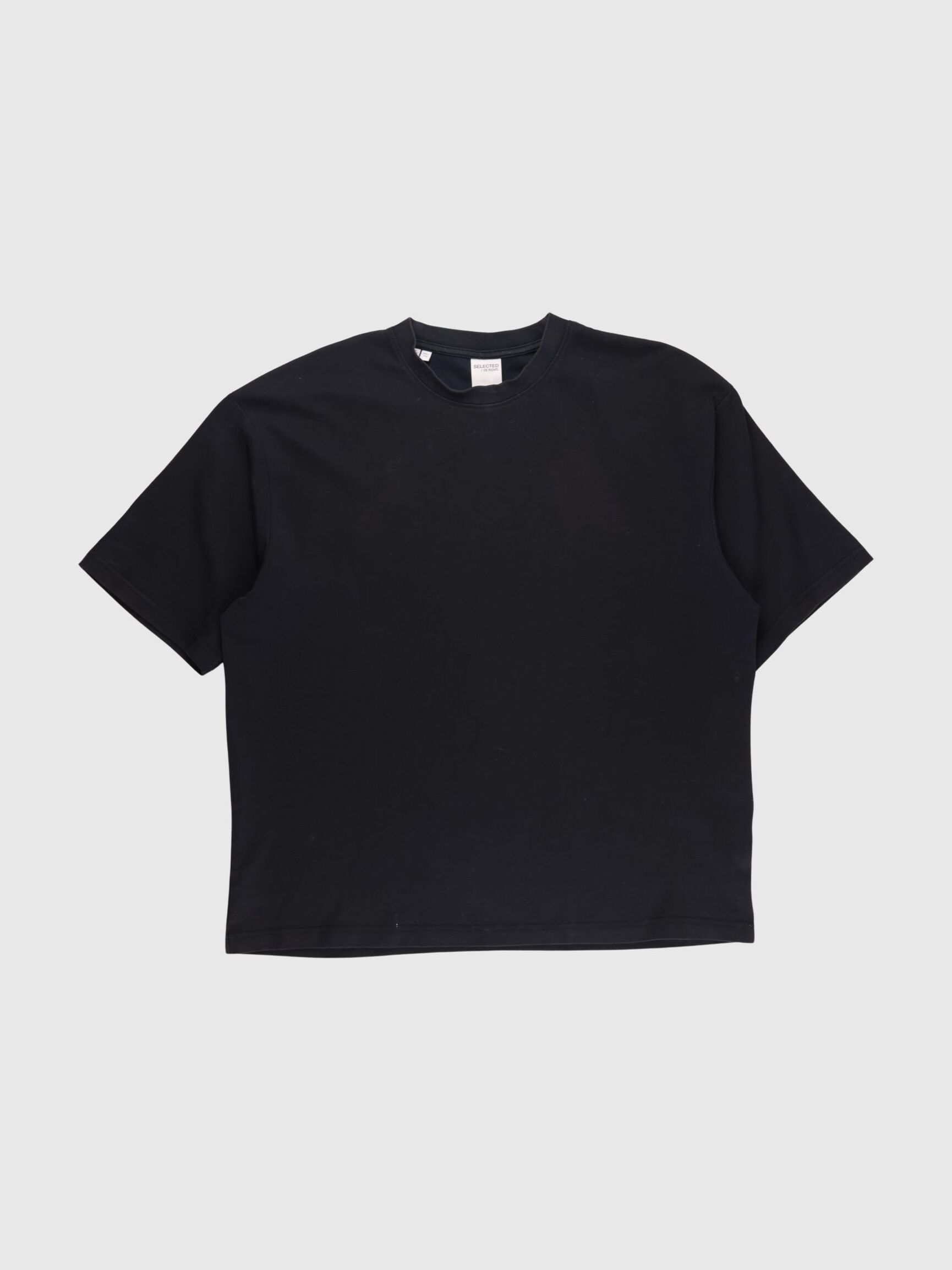 T-SHIRT, Black, highres