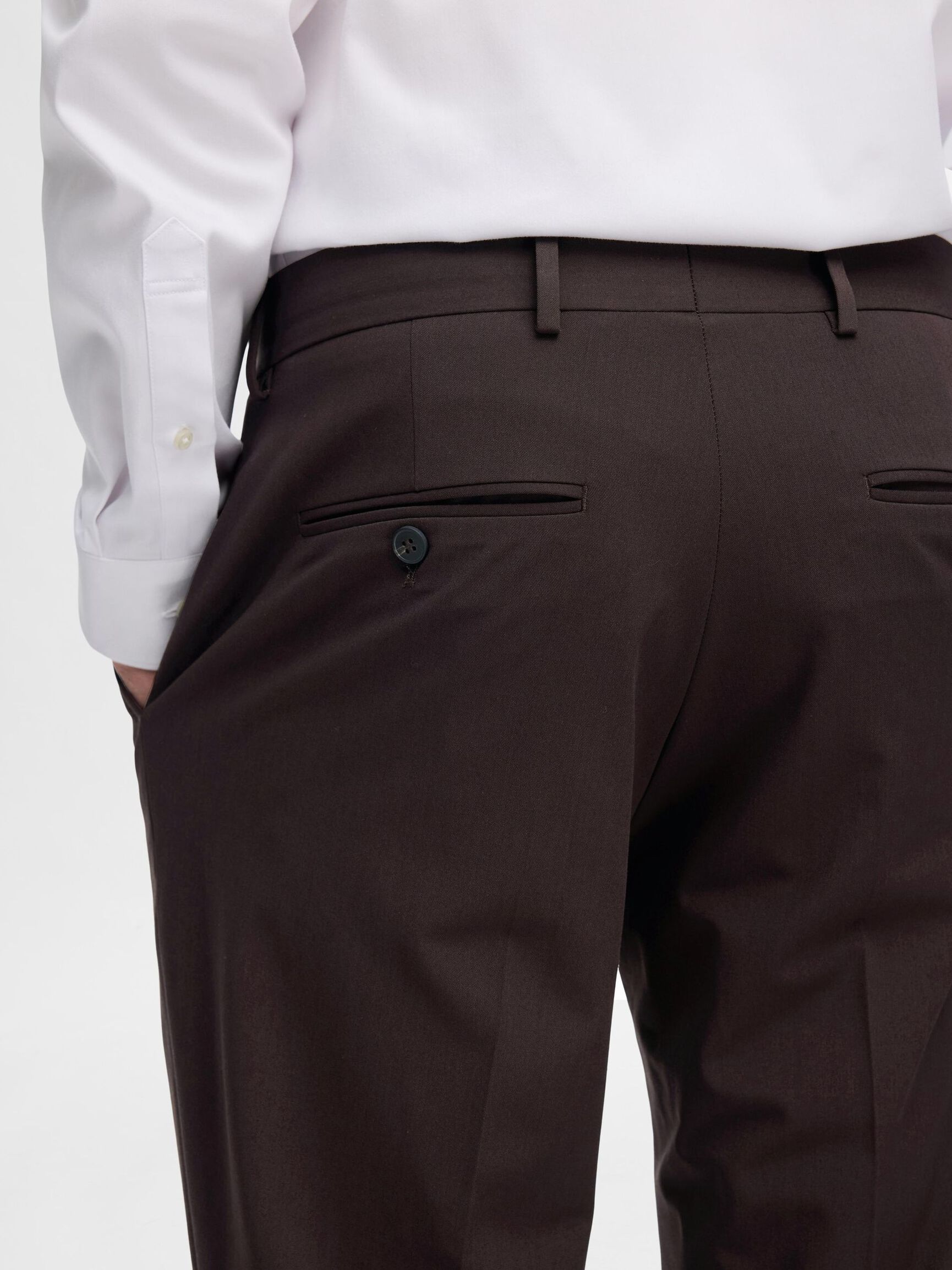 175 SLIM FIT BROEK, Chocolate Torte, highres