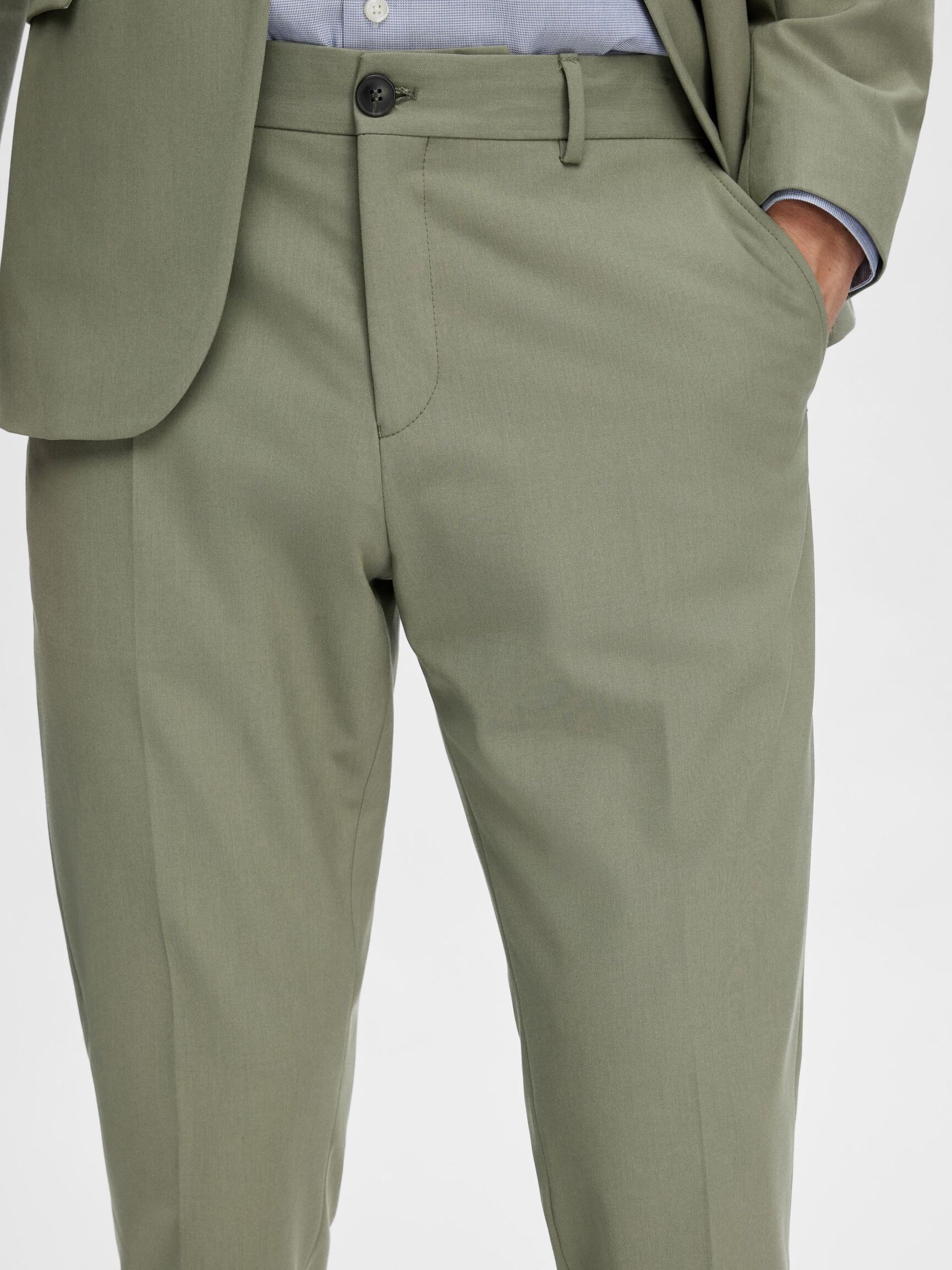 175 SLIM FIT TROUSERS, Vetiver, highres