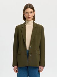 CLASSIC FIT BLAZER, Fir Green, highres