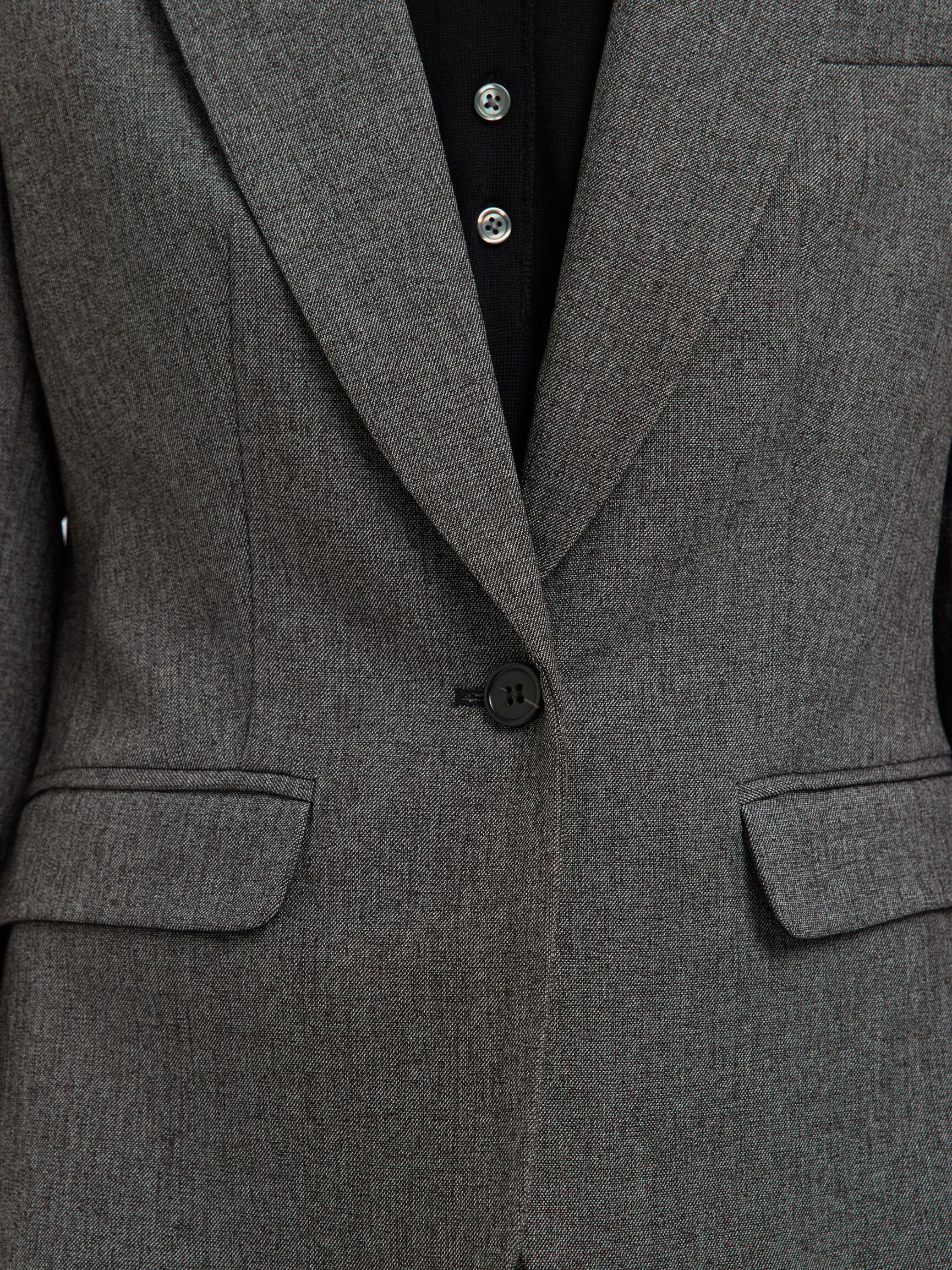 SLIM FIT BLAZER, Black, highres
