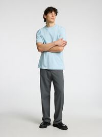 SHORT-SLEEVED RELAXED FIT T-SHIRT, Winter Sky, highres