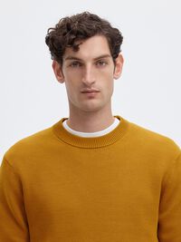 CREWNECK PULLOVER, Chai Tea, highres