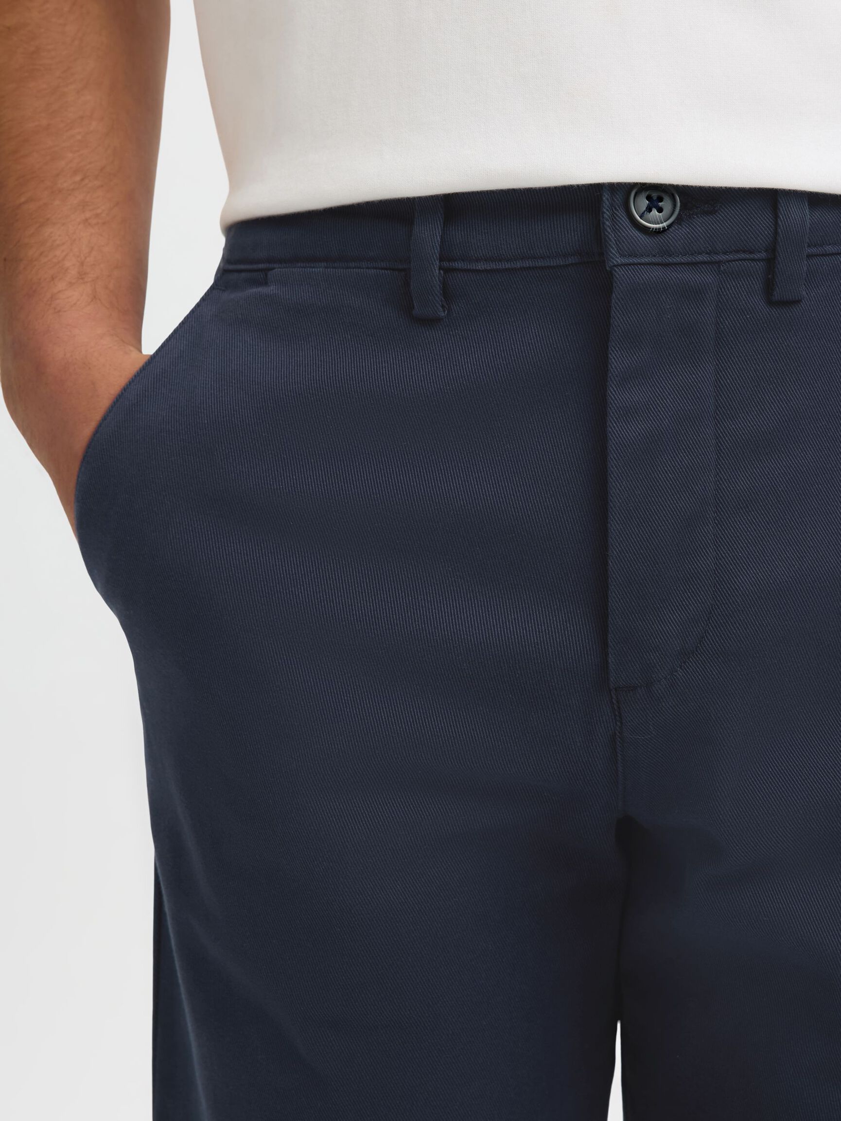 STRAIGHT FIT CHINOS, Dark Sapphire, highres