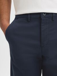 STRAIGHT FIT CHINOS, Dark Sapphire, highres