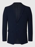 Selected SEERSUCKER SLIM FIT BLAZER, Dark Navy, highres - 16097091_DarkNavy_001.jpg