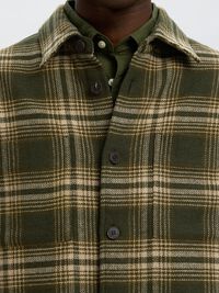 REGULAR FIT OVERSHIRT, Forest Night, highres