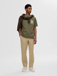 220 LOOSE FIT CHINO, Starfish, highres