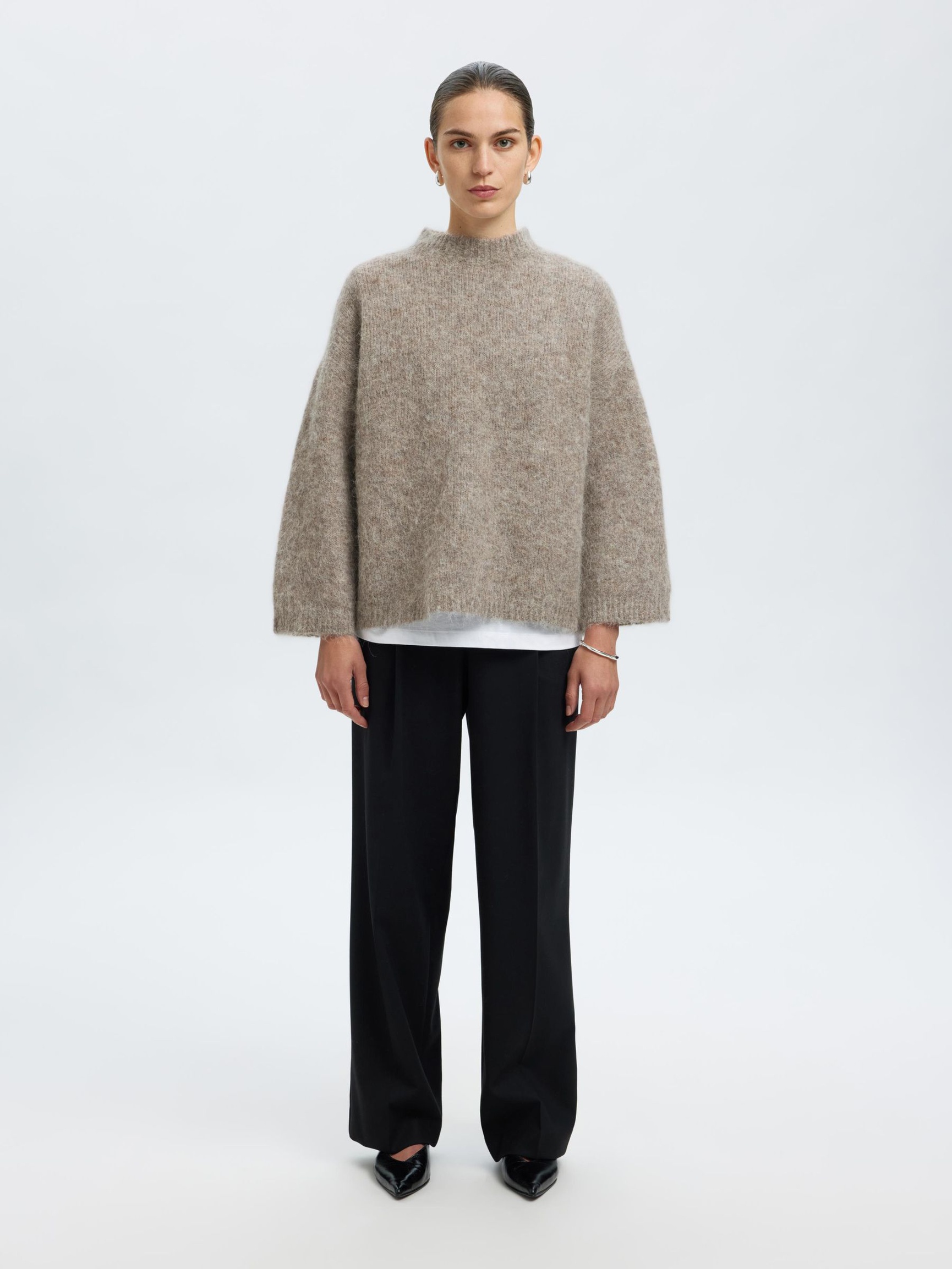 PULLOVER, Steel Gray, highres