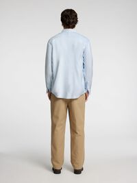 LONG SLEEVED SHIRT, Cashmere Blue, highres