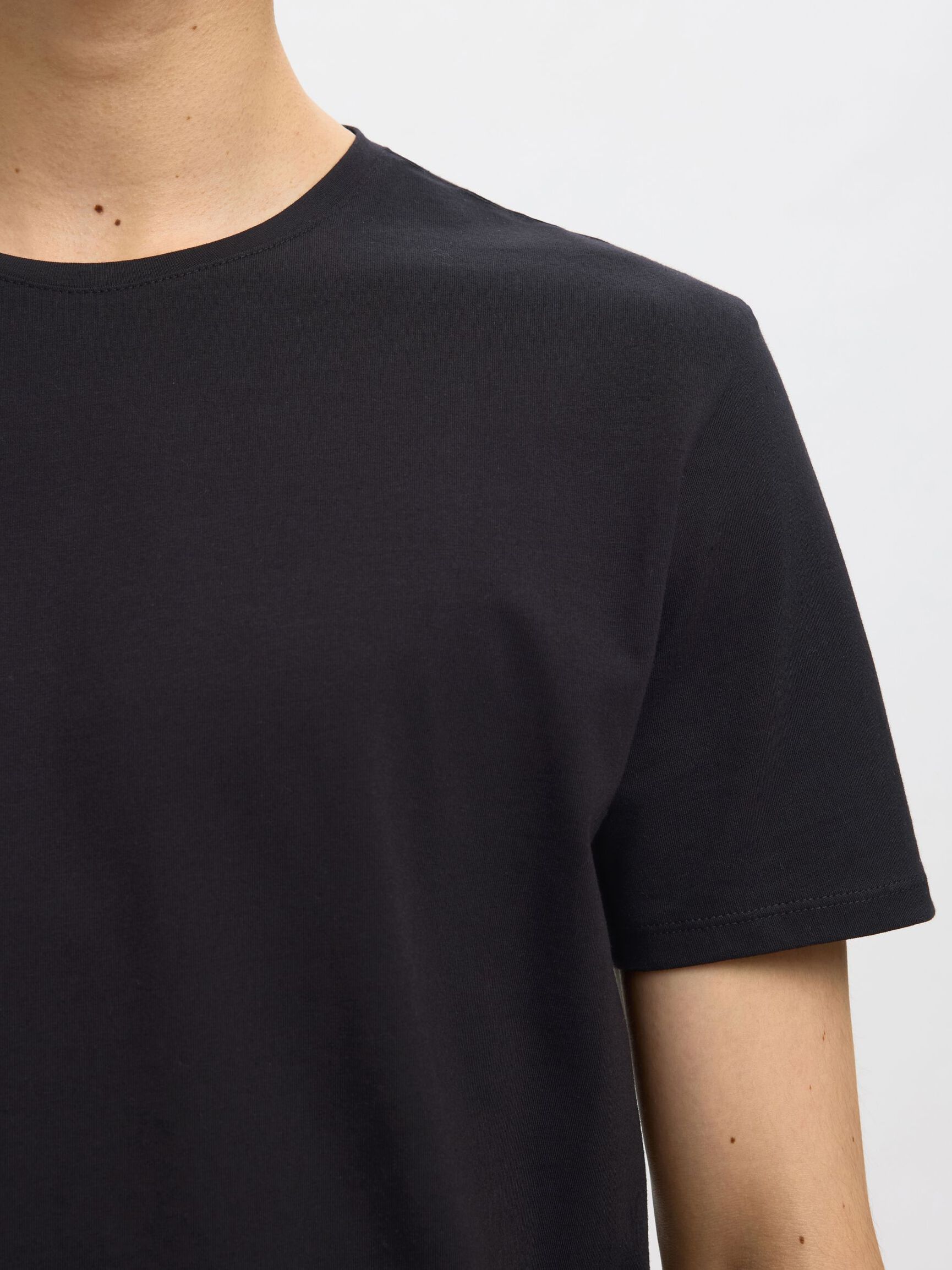 3-PACK BOMULL T-SHIRT, Black, highres