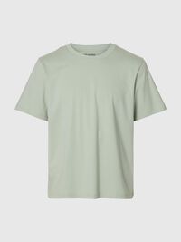 REGULAR T-SHIRT, Aqua Gray, highres