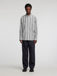 RELAXED FIT SHIRT, Jet Black, highres