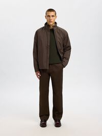 SWETER Z OKRĄGŁYM DEKOLTEM, Forest Night, highres