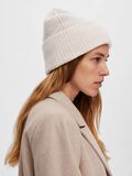 Selected RIBBED WOOL BLEND BEANIE, Birch, highres - 16091494_Birch_1062325_004.jpg