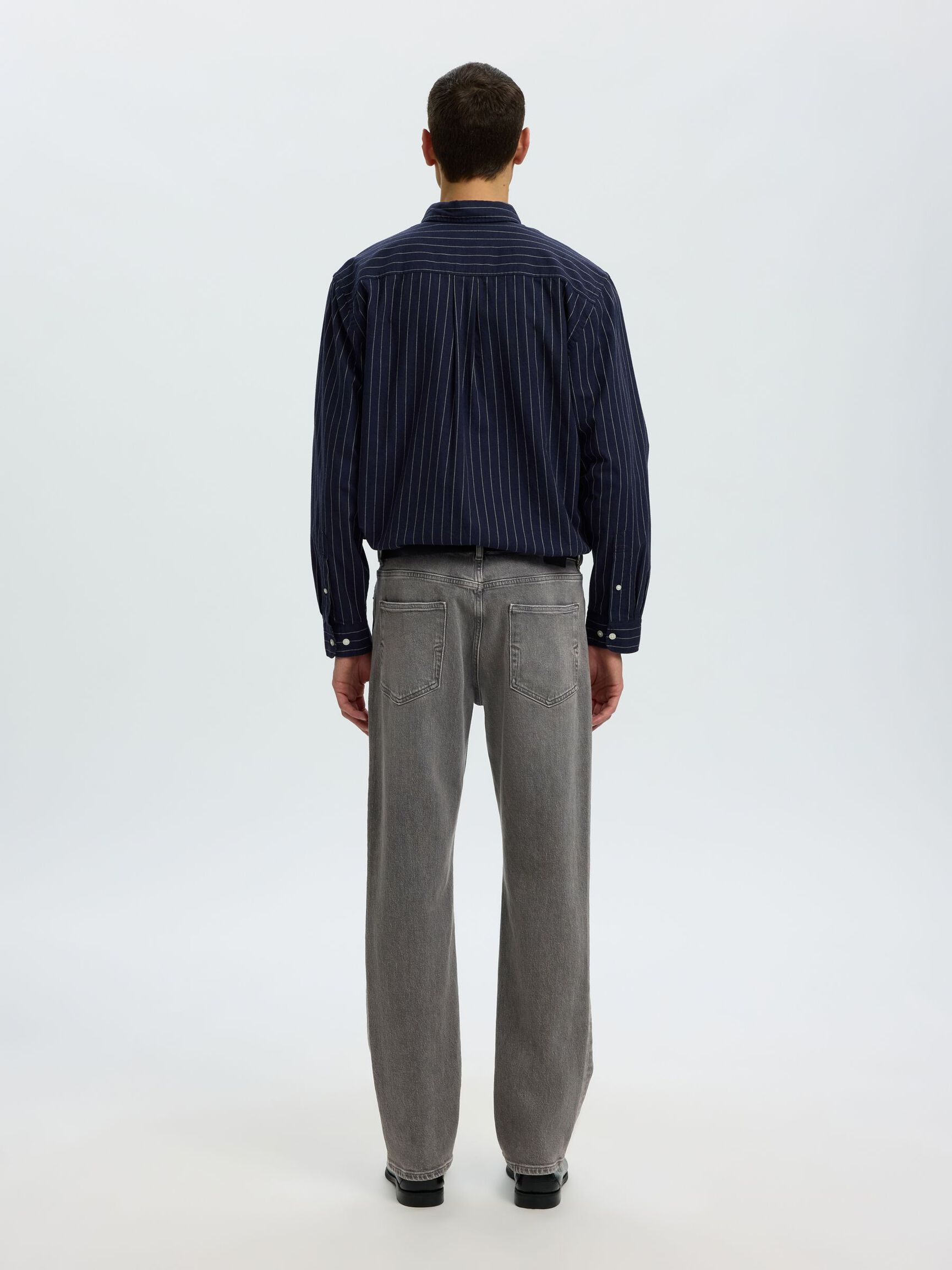 SUORALAHKEISET FARKUT, Medium Grey Denim, highres