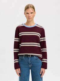 BOXY FIT T-SHIRT MET LANGE MOUWEN, Fig, highres