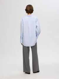 100% BAUMWOLL HEMD, Cashmere Blue, highres