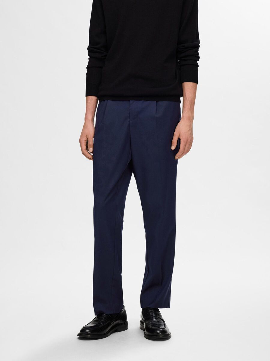 Selected VISCOSEMIX PLOOIEN BROEK, Sky Captain, highres - 16094358_SkyCaptain_003.jpg