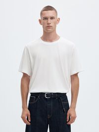 REGULAR T-SHIRT, Bright White, highres