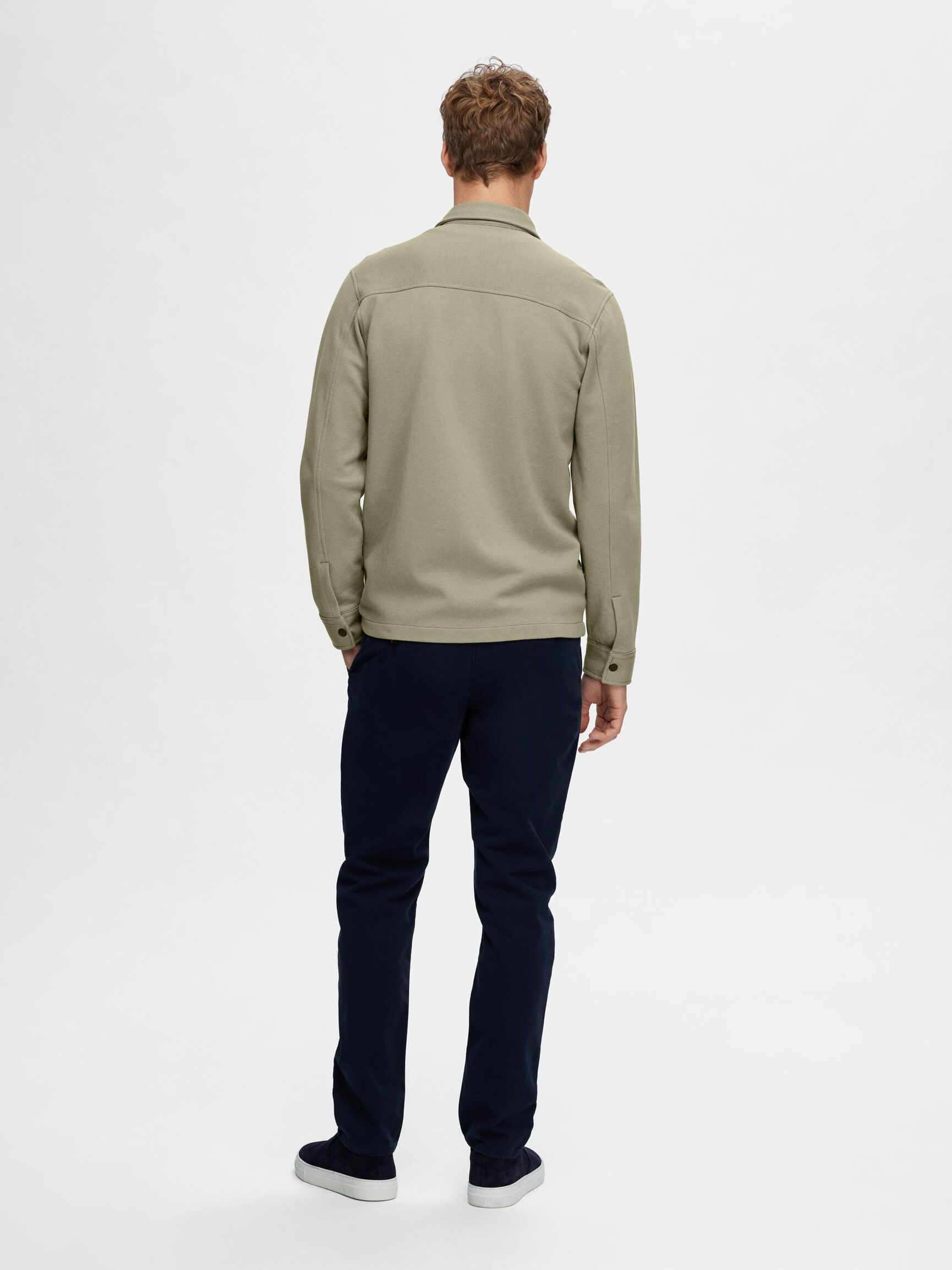 CLASSIC OVERSHIRT, Vetiver, highres
