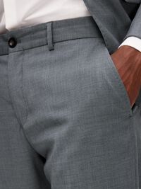 MERINO-ULD BUKSER, Grey, highres