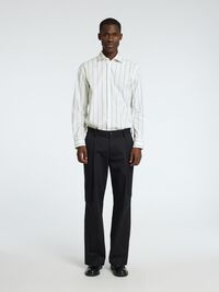 RANDIG SLIM FIT-SKJORTA, Bright White, highres