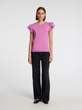 Selected KATOEN RUCHES T-SHIRT, First Bloom, highres - 16089829_FirstBloom_005.jpg