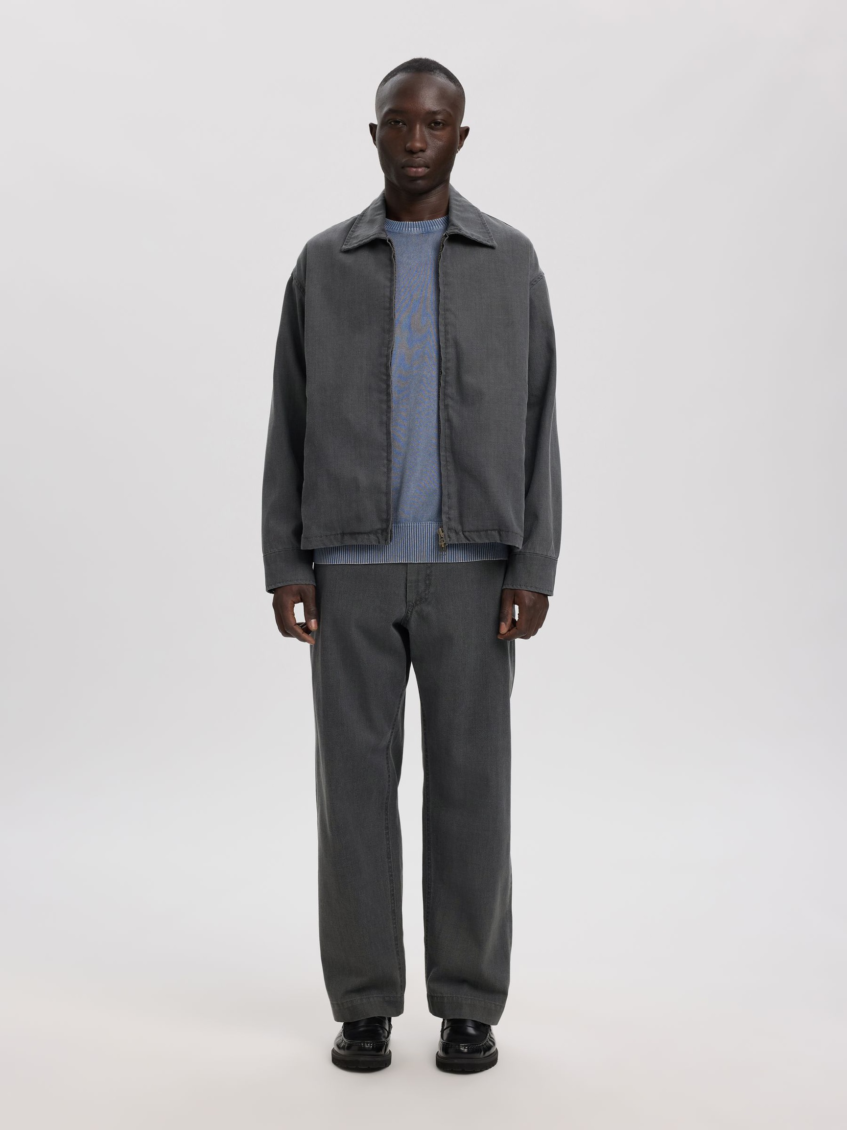 JEANSY RELAXED FIT, Light Grey Denim, highres