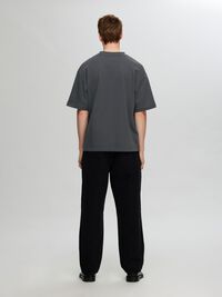 SURDIMENSIONNÉ À MANCHES COURTES T-SHIRT, Asphalt, highres